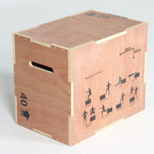 [부라부스라이프]우드 폴리오 박스 60cm ( PLYO WOOD BOX)